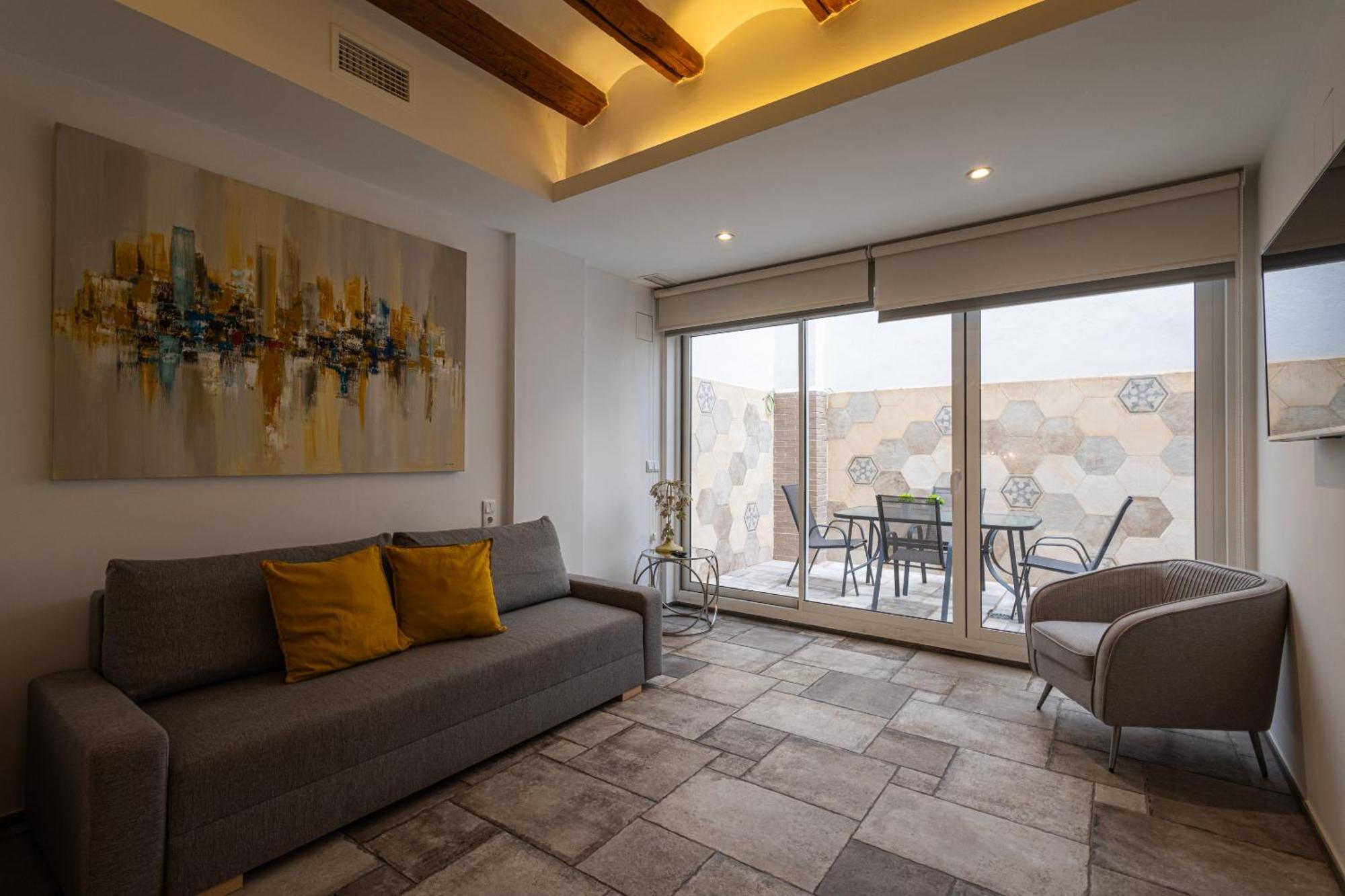 Апартаменты Florit Flats - Center Modern 1Br 2Bth Terrace Wi-Fi Ac Валенсия Экстерьер фото